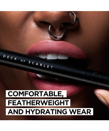 Buy Deck of Scarlet Wear Me Out Longwear Lipstick - Matte Finish Moisturizing with Vitamin E & Jojoba Oil | Tease - Shop Internationally - Buy Online on GoSupps.com