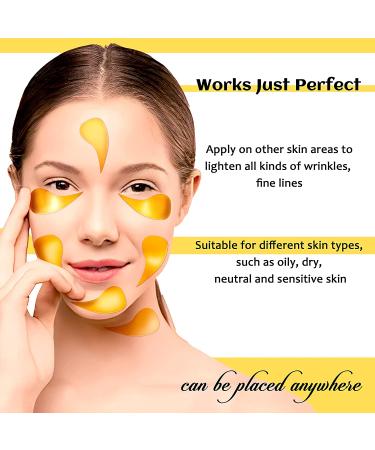 Seed Spring 24K Gold Eye Mask - Hydrating Collagen Patches for Dark Circles, Puffiness, and Wrinkles - 30 Pairs - Buy Online on GoSupps.com