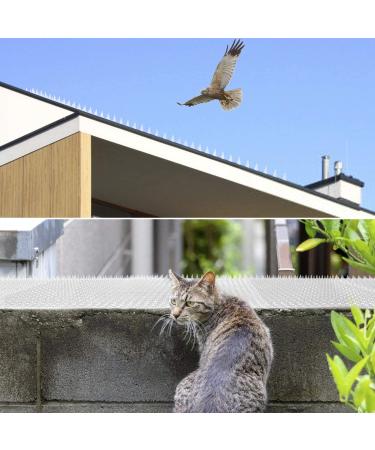 Zipcase Cat Repellent Deterrent Outdoor Scat Mat 8 Pack with Tape - Covers 12 Sq.ft - 16 x 13 Inches - Ideal for Cats, Dogs, and Pests - Buy Online on GoSupps.com