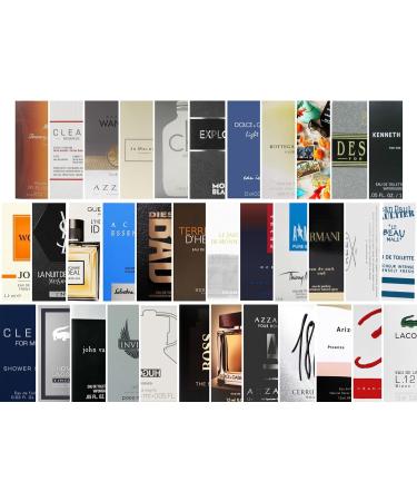Men's Cologne Top Designer Best Rated Sample Lot - High End Niche Most Popular Fragrance Sampler Vial Set (15 Random Vials) - Buy Online on GoSupps.com