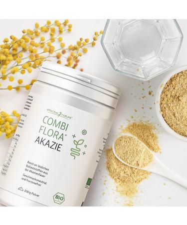 Organic Acacia Fiber Powder 200g - 80% Fiber Content | Additive-Free & Certified | 20 Days Stock - Buy Online on GoSupps.com