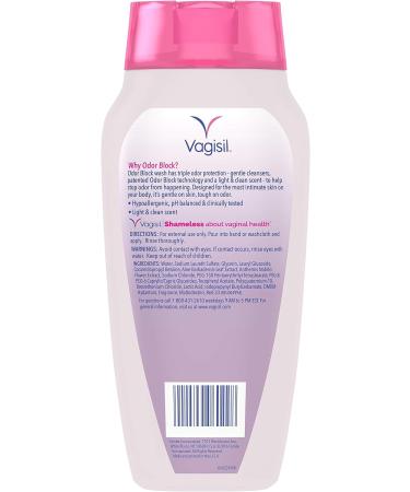 Vagisil Odor Block Wash 236ml (8 fl oz) - Eliminate Odor & Freshen Up - Buy Online on GoSupps.com