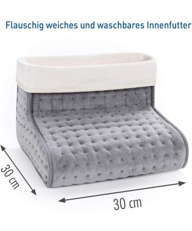 Promed Foot Warmer KFS-100 | Electrical Footmuff with 6 Temperature Levels & Automatic Switch-Off | Fits Shoe Size 46 | Overheating Protection | International Shipping Available - Buy Online on GoSupps.com