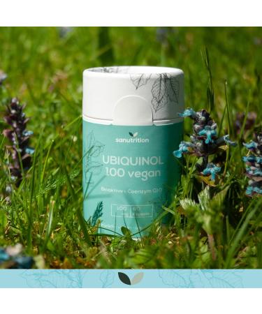  Sanutrition Kaneka Ubiquinol 100 mg | 60 Capsules | Coenzyme Bioactive Q10 | Vegan | In Paper Pack (1 Piece (Pack of 60) 100 mg) - Buy Online on GoSupps.com