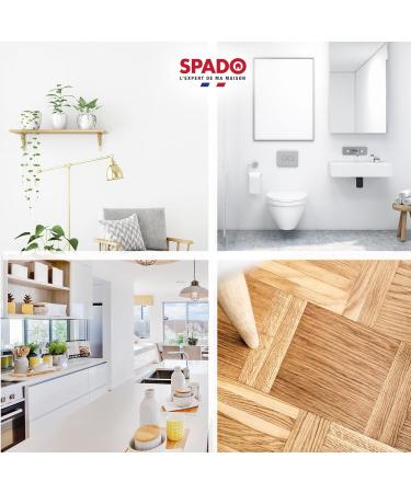 SPADO - Black soap with linseed oil - Degreases nourishes and shines - For regular maintenance - No rinsing - 99.7% natural ingredients - Orange blossom fragrance - 1L - Made in France - Buy Online on GoSupps.com