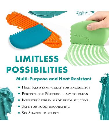 Princeton Catalyst Tools - White Wedge for Texturizing and Moving Paint | Art Supplies - Buy Online on GoSupps.com