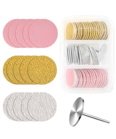 Tiesome 61 piece of grinding disc pedicure 25mm Feet grinder grinding paper sanding wheels replacement grinding paper windscreen tools grinding wheels for hard dead skin cracked heel (style 1) - Buy Online on GoSupps.com