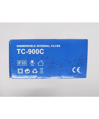 Wezro Aquarium Filter TC-900C - 3-Layer Filtration 10W Adjustable Pump for 60-120L Tanks 600L/h Suction Power - Buy Online on GoSupps.com