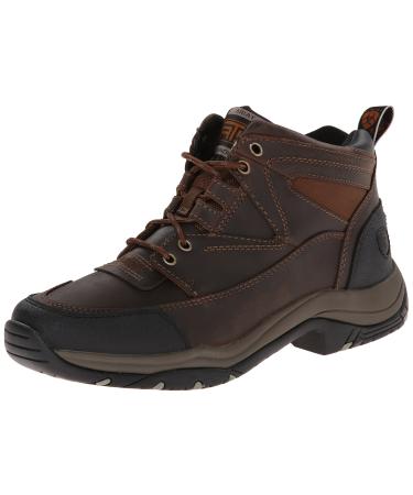 Ariat Men's Terrain Leather Outdoor Hiking Boots 10 Distressed Brown