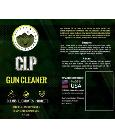 CLP Gun Cleaner & Lubricant | All-in-One Gun Oil Spray for Lubricating, Protecting, and Preventing Rust - Buy Online on GoSupps.com