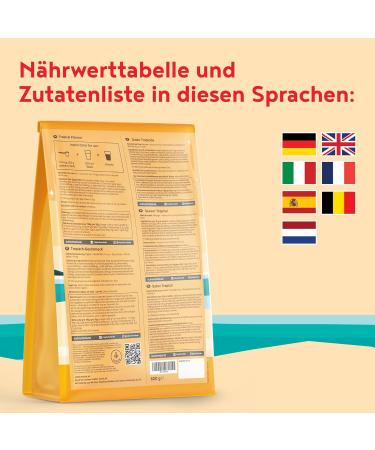 Vegan Muscle Protein Shake - Tropical | 18g Vegan Protein Powder with BCAA & Creatine | 600g International Shipping - Buy Online on GoSupps.com