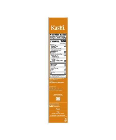 Kashi Autumn Wheat Vegan Protein Breakfast Cereal - Organic Bulk Pantry Staples, 65.2oz Case (4 Boxes) - Buy Online on GoSupps.com