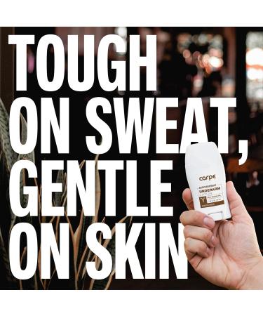 Carpe Clinical Strength Underarm Antiperspirant and Deodorant Sandalwood Scent Sandalwood 1.69 Fl Oz (Pack of 1) - Buy Online on GoSupps.com