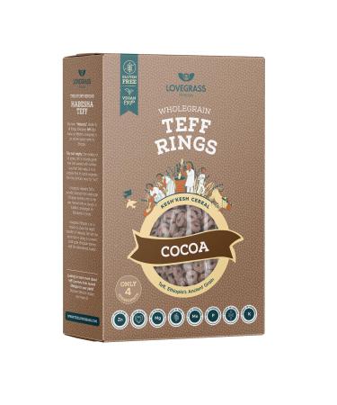 Lovegrass Ethiopia Wholegrain Teff Rings - Cocoa