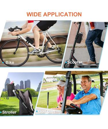 DESIGN WISH 2-Pack 24oz Bicycle Bottle Holder - Screwless Beverage Holder for Bikes - Black Water Bottle Bracket & Mains Bag Compatible (591ml) - Buy Online on GoSupps.com