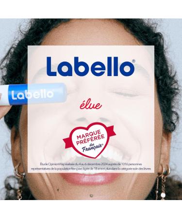 LABELLO Moisturizing Lip Scrub Stick (1 x 5.5 ml) Lip Exfoliator with Sugar Particles Nourishing Lip Care with Organic Aloe Vera & Vitamin E - Buy Online on GoSupps.com