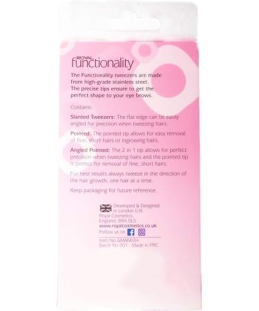 Functionality 3 Piece Tweezer Set - Buy Online on GoSupps.com