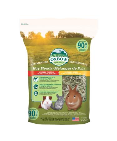 Oxbow Hay Blends Western Timothy and Orchard 5.62 Pound (Pack of 1)