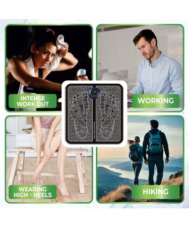 EMS Electric Foot Massager for Circulation and Pain Relief - Foot Spa and Circulation Booster - Buy Online on GoSupps.com