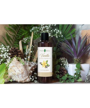 Vanilla Massage Oil 250ml - Relaxing Therapy Body Oil with Jojoba Sweet Almond & Vitamin E for Natural Skin Care - Buy Online on GoSupps.com