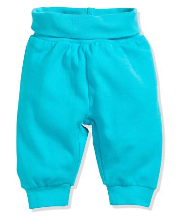 Playshoes Unisex Kid's Baby-Pumphose Sweat Jogging Pants 92 Turquoise