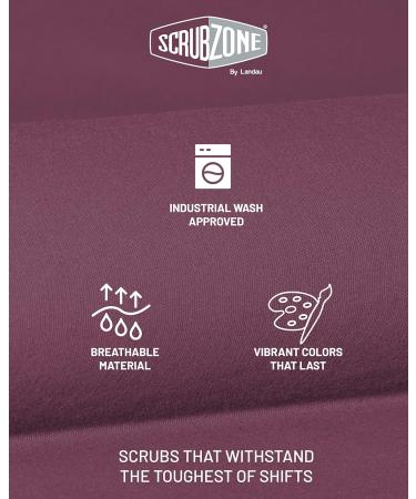 Landau Women's Zone Unisex Relaxed Fit Cargo Scrub Pants - Black - Large Short | 85221 - Buy Online on GoSupps.com