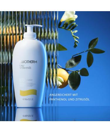 Biotherm Eau Vitaminee Body Milk Moisturising Body Lotion for Women Revitalising Body Milk with Life Plankton Ceramides & Vitamin B5 for a Smooth Skin Feeling 400 ml - Buy Online on GoSupps.com