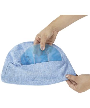 Ice Beanie Natural Migraine Relief - Acupressure Cold Pack Hat for Tension Headaches - Soothing Compression for Pain Relief - Buy Online on GoSupps.com