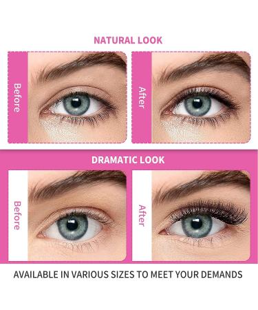 Q&D LASH Premium Silk Eyelash Extensions | M-0.05-MIX 8-15mm | Professional Ultra Dark Lashes - Buy Online on GoSupps.com