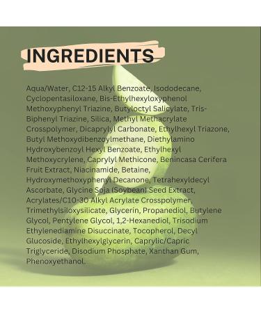 Cocoon Winter Melon Sunscreen - 1.69 fl oz | SPF 50+ Protection - Buy Online on GoSupps.com