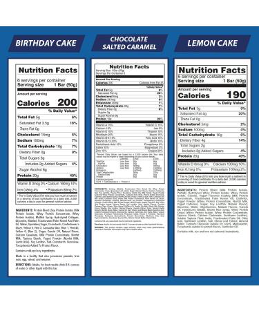 Pure Protein Dessert Variety Pack - 18 Count Protein Bars (1.76 oz Each) - Buy Online on GoSupps.com