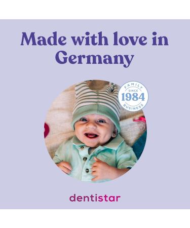 Buy DENTISTAR Day & Night Pacifier Set - Size 1 (0-6 Months) - Dental-Friendly Silicone Night Snap Made in Germany | Gray & Green - Buy Online on GoSupps.com