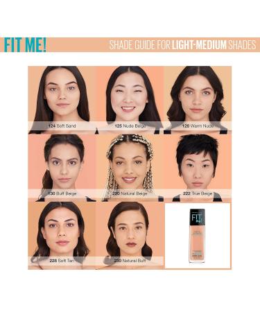 Maybelline Fit Me Dewy + Smooth Foundation 2-Pack - 228 Soft Tan - Buy Online on GoSupps.com