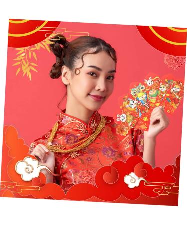 ABOOFAN 72 Pcs 2023 Year of The Rabbit Red Packets Red Envelope Chinese Traditional Red Packets Lunar Rabbit Year Decor Chinese New Year 2023 Wedding Gift Spring Festival Bag Paper Cartoon - Buy Online on GoSupps.com