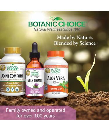 Botanic Choice Milk Thistle Liquid Extract, Alcohol Free, Gluten Free, Fast Acting Traditional Liver Favorite, 1 fl. oz - Buy Online on GoSupps.com
