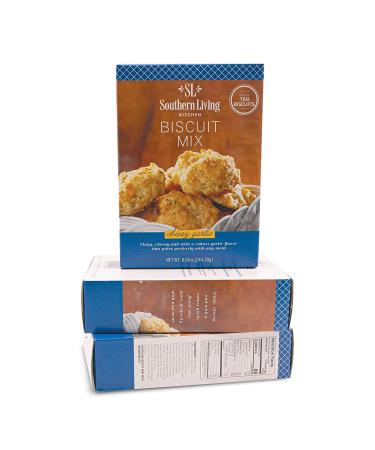 Southern Living Gourmet Biscuit Mix: Quick & Easy Cheesy Garlic Recipe for Fluffy, Buttery & Golden Biscuits - Buy Online on GoSupps.com