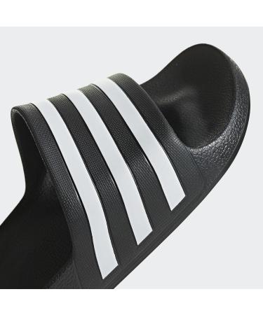 Shop adidas Unisex Adilette Aqua Slides - Core Black Ftwr White Sandals | International Shipping Available - Buy Online on GoSupps.com