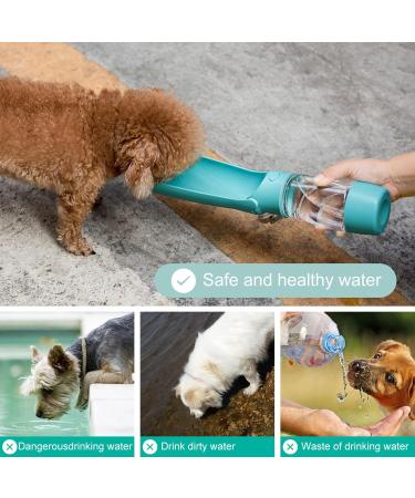 Rainpal Portable Dog Drinking Bottle | Travel & Hiking Pet Water Feeder | Durable Leak-Proof Design - Blue Upgrade - Buy Online on GoSupps.com