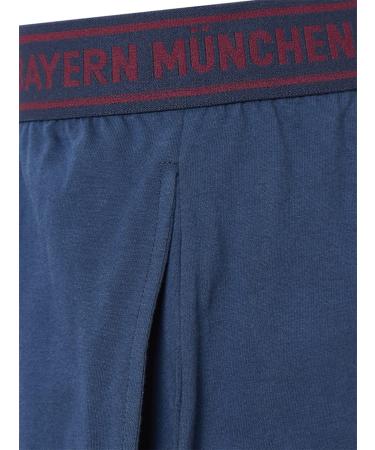 FC Bayern Munich Mens Navy Shorty Pajamas - Official FCB Sleepwear for Fans | International Shipping - Buy Online on GoSupps.com