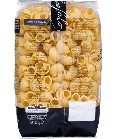 Garofalo Lumaca Rigata Dry Pasta 500g - Premium Italian Pasta at its Finest - Buy Online on GoSupps.com