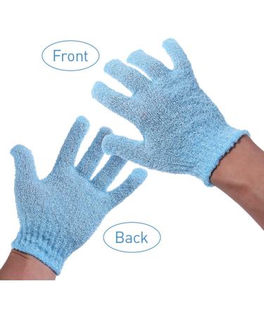 Healifty 4 Pairs Bath Peeling Gloves & Scrubber Brushes - Exfoliating Mittens for a Spa-Like Bath Experience - Buy Online on GoSupps.com