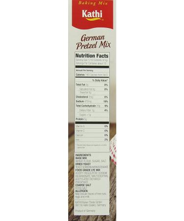 Kathi German Pretzel Baking Mix 14.6 oz - Authentic and Easy-to-make Pretzels - Buy Online on GoSupps.com