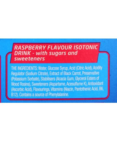 Lucozade Sport Raspberry 4 x 500ml: Hydration and Energy Boost - Buy Online on GoSupps.com