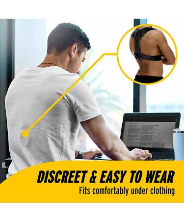 FUTURO Posture Corrector for Men and Women - Doctor Developed, Adjustable Back Support for Better Posture - Buy Online on GoSupps.com
