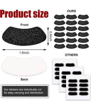 140 Pairs Black Glitter Eye Sticker Strips for Sports - Baseball, Softball, Football - Buy Online on GoSupps.com