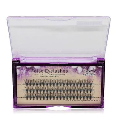 Bodermincer C Curl Individual Flare False Eyelashes 10mm - 20 Hairs/Cluster Fake Lashes Extension - Buy Online on GoSupps.com
