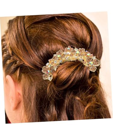 minkissy Hair Jewelry Rhinestone Hair Accessories Rhinestone Hair Side Comb Hair Side Combs Hair Combs for Women Accessories Diamond Hair Accessories Miss Wedding Back of Head Rhinestones - Buy Online on GoSupps.com