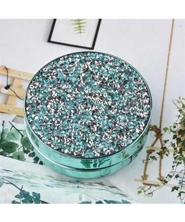NFEGSIYA Shiny Star Contact Lens Container with Mirror | Green Eye Care Storage Box & Gift Quality Lens Case - Buy Online on GoSupps.com