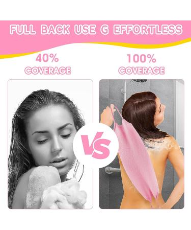 6-Piece Exfoliating Shower Bath Gloves and Scrubber Set for Men and Women - Buy Online on GoSupps.com