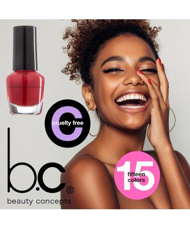 Beauty Concepts Mini Nail Polish Set - 15 Quick Dry Cool Colors in Pastels & Assorted Shades | Perfect for International Shipping - Buy Online on GoSupps.com